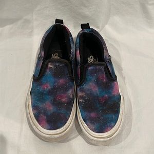 Vans Galaxy slip on kids size 2